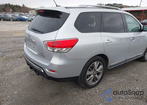 2013 Nissan Pathfinder Platinum from USA, damaged, VIN 5N1AR2MM7DC678375